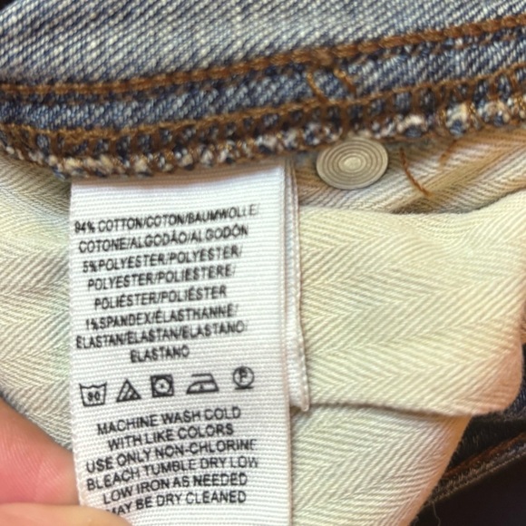 Free People Button Fly Skinny Jeans Womens Size 26 - Picture 4 of 4